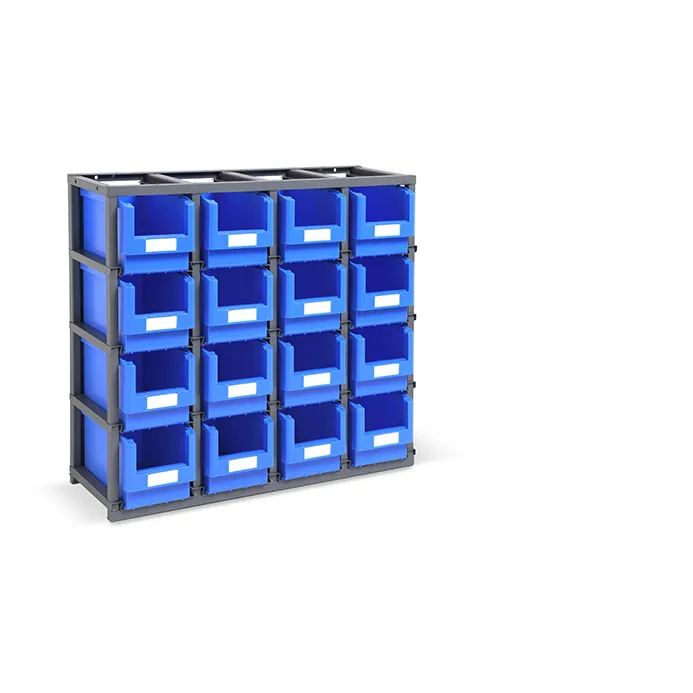 Fami - Scaffale con 16 Picking Box Classic mis. 3