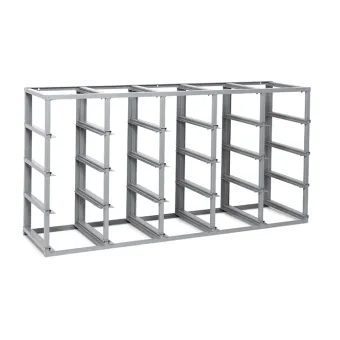 Fami - Scaffale a 20 posti per contenitori mis. 4