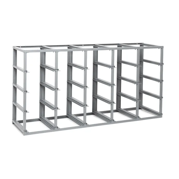 Fami - Scaffale a 20 posti per contenitori mis. 4