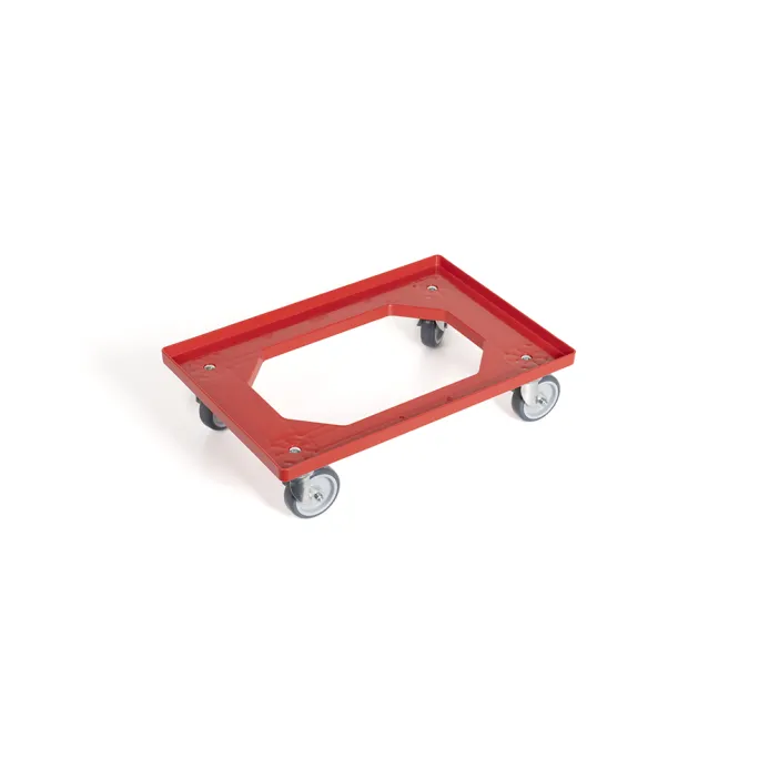 Fami - Carrello con ruote per cassetta Euro Box 600x400