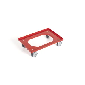 Fami - Carrello con ruote per cassetta Euro Box 600x400