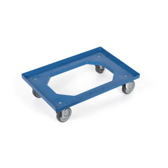 Fami - Carrello con ruote per cassetta Euro Box 600x400