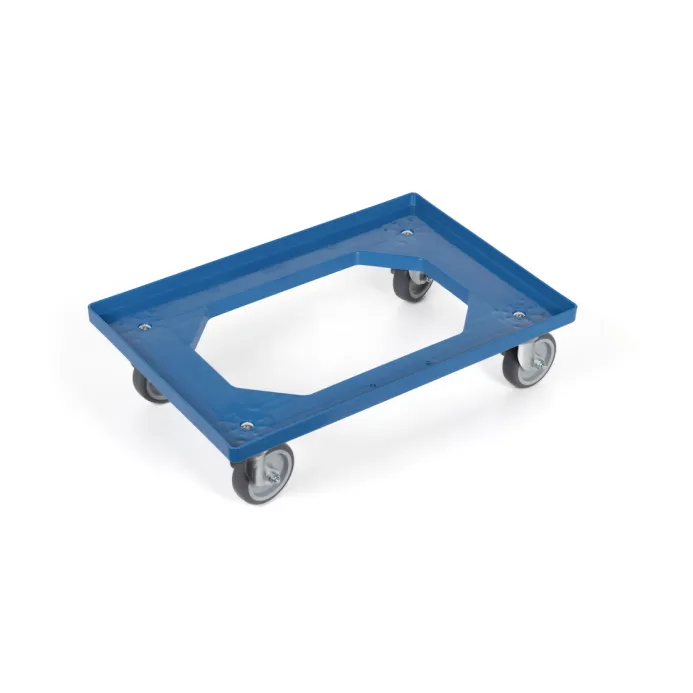 Fami - Carrello con ruote per cassetta Euro Box 600x400