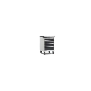 Fami - Armadio con ruote con 5 cassetti 2x75 1x100 1x150 1x200