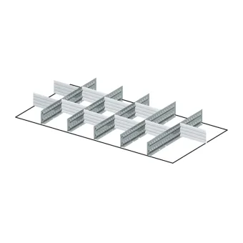 Fami - Set materiale di separazione per altezza frontale H100 mm