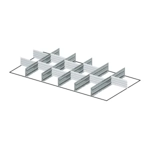 Fami - Set materiale di separazione per altezza frontale H100 mm