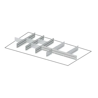 Fami - Set materiale di separazione per altezza frontale H100 mm