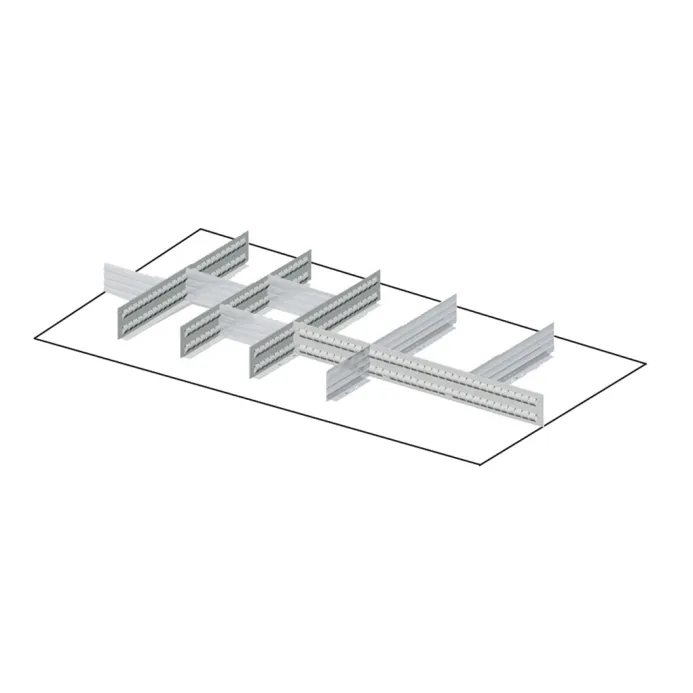 Fami - Set materiale di separazione per altezza frontale H100 mm