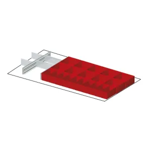 Fami - Set materiale di separazione per altezza frontale H100 mm