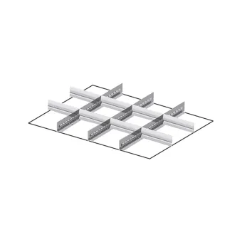 Fami - Set materiale di separazione per altezza frontale H50 mm