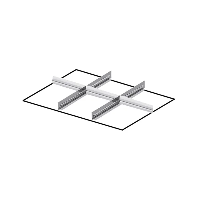 Fami - Set materiale di separazione per altezza frontale H75 mm