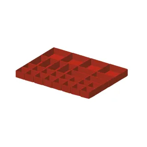 Fami - Set materiale di separazione per altezza frontale H75 mm
