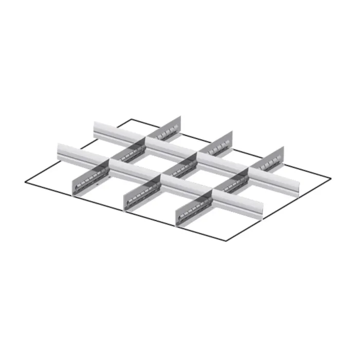 Fami - Set materiale di separazione per altezza frontale H100/125 mm