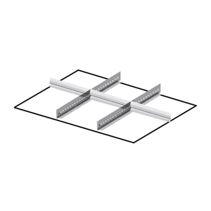 Fami - Set materiale di separazione per altezza frontale H100/125 mm
