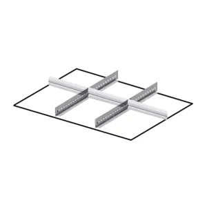 Fami - Set materiale di separazione per altezza frontale H100/125 mm