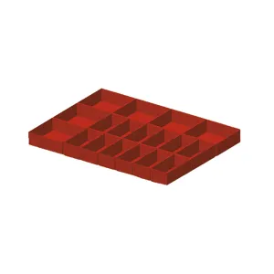 Fami - Set materiale di separazione per altezza frontale H100/125 mm