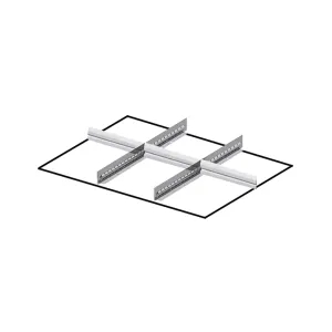 Fami - Set materiale di separazione per altezza frontale H200/250 mm
