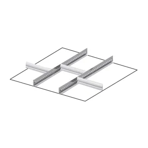 Fami - Set materiale di separazione per altezza frontale H50 mm