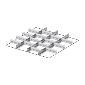 Fami - Set materiale di separazione per altezza frontale H50 mm