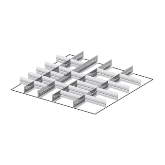 Fami - Set materiale di separazione per altezza frontale H50 mm