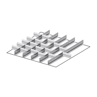 Fami - Set materiale di separazione per altezza frontale H50 mm