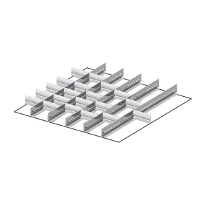 Fami - Set materiale di separazione per altezza frontale H50 mm