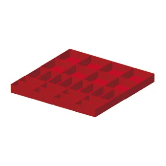Fami - Set materiale di separazione per altezza frontale H50 mm
