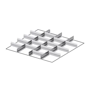 Fami - Set materiale di separazione per altezza frontale H75 mm