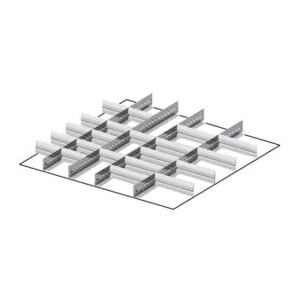 Fami - Set materiale di separazione per altezza frontale H75 mm