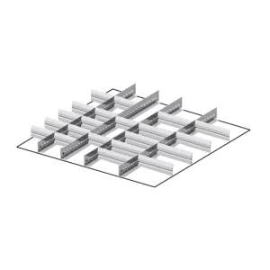 Fami - Set materiale di separazione per altezza frontale H75 mm