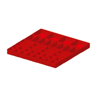Fami - Set materiale di separazione per altezza frontale H75 mm