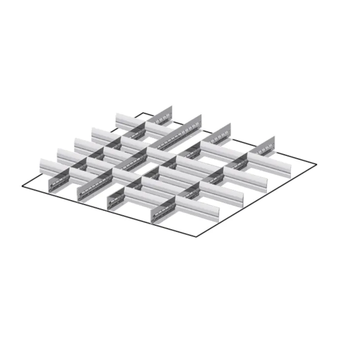 Fami - Set materiale di separazione per altezza frontale H100/125 mm