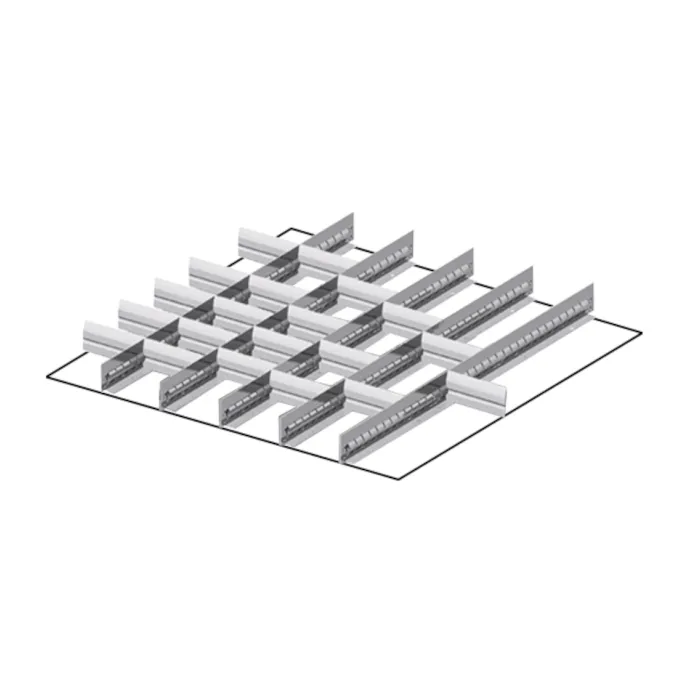 Fami - Set materiale di separazione per altezza frontale H100/125 mm