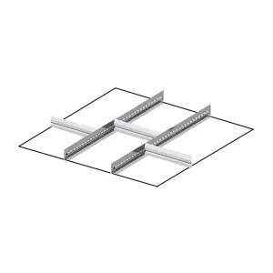 Fami - Set materiale di separazione per altezza frontale H200/250 mm