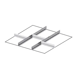 Fami - Set materiale di separazione per altezza frontale H300 mm