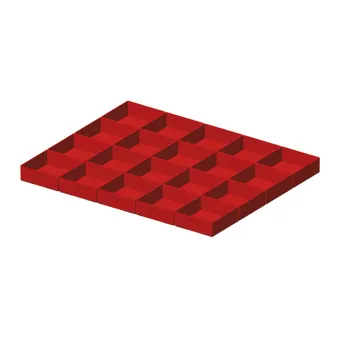 Fami - Set materiale di separazione per altezza frontale H50 mm