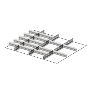Fami - Set materiale di separazione per altezza frontale H75 mm