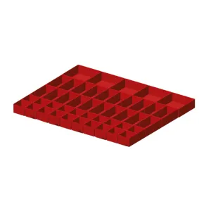 Fami - Set materiale di separazione per altezza frontale H75 mm