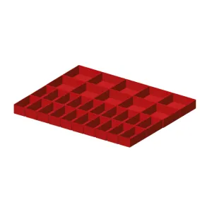 Fami - Set materiale di separazione per altezza frontale H75 mm