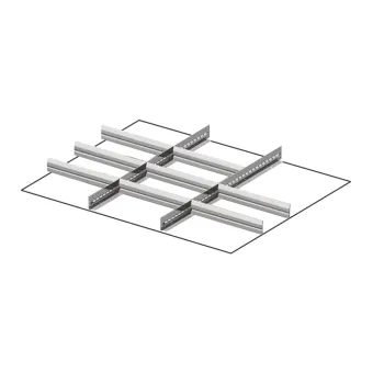 Fami - Set materiale di separazione per altezza frontale H100/125 mm