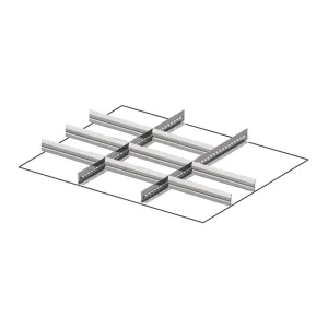 Fami - Set materiale di separazione per altezza frontale H100/125 mm