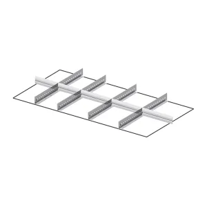 Fami - Set materiale di separazione per altezza frontale H50 mm