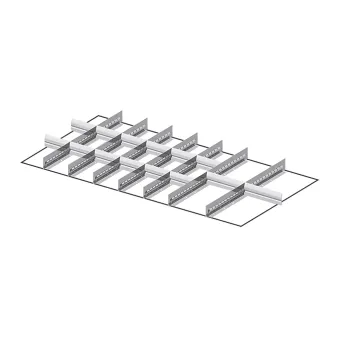 Fami - Set materiale di separazione per altezza frontale H50 mm