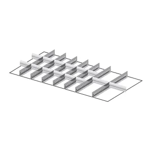Fami - Set materiale di separazione per altezza frontale H50 mm