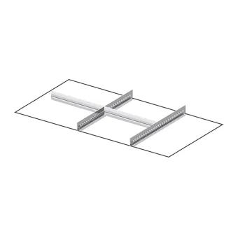 Fami - Set materiale di separazione per altezza frontale H50 mm
