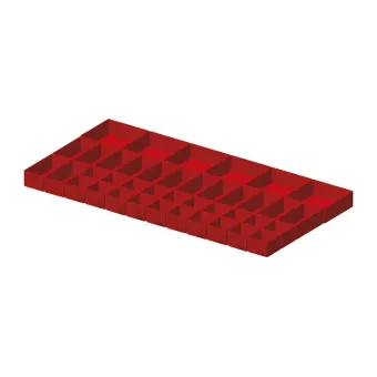 Fami - Set materiale di separazione per altezza frontale H75 mm