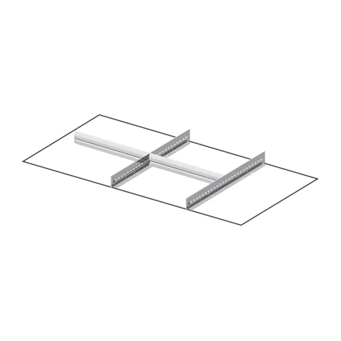 Fami - Set materiale di separazione per altezza frontale H75 mm