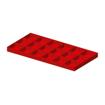 Fami - Set materiale di separazione per altezza frontale H100/125 mm