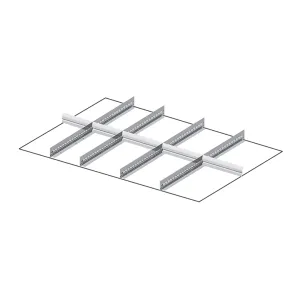 Fami - Set materiale di separazione per altezza frontale H50 mm