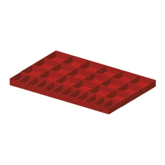 Fami - Set materiale di separazione per altezza frontale H50 mm